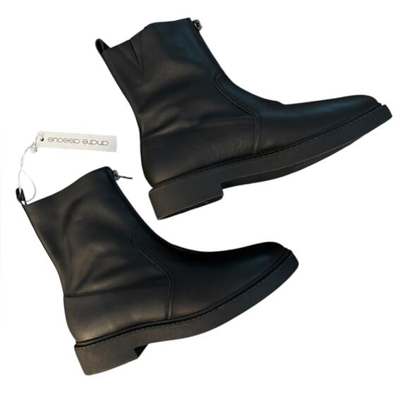 Andre Assous Vernon Water Resistant Black Booties – Sz 8.5M - Picture 5 of 9